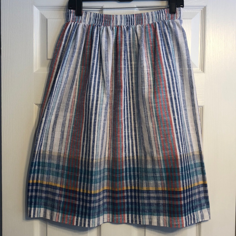 LAST CALL VTG Plaid skirt